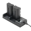 GreenBean DualCharger NPF-C Зарядное устройство для 2 аккумуляторов серии NPF