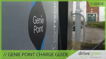 Charging your EV at an GeniePoint Charge Station - EV Charging Guide