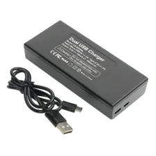GreenBean DualCharger NPF-C Зарядное устройство для 2 аккумуляторов серии NPF