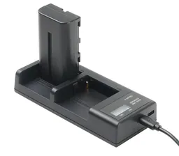 Зарядное устройство GreenBean DualCharger NPF-C, Черный, DualCharger NPF-C
