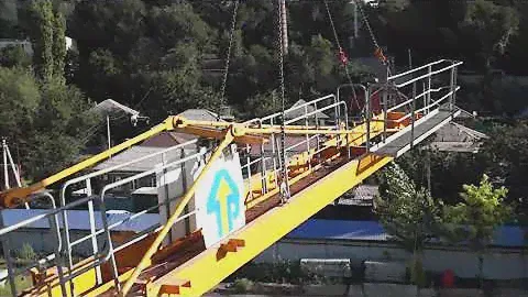 МОНТАЖ БАШЕННОГО КРАНА POTAIN
