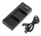 Зарядное устройство GreenBean DualCharger NPF-C, Черный, DualCharger NPF-C