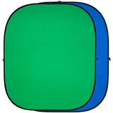 Фон складной GreenBean Twist B/G, 1.8x2.1м зеленый/синий